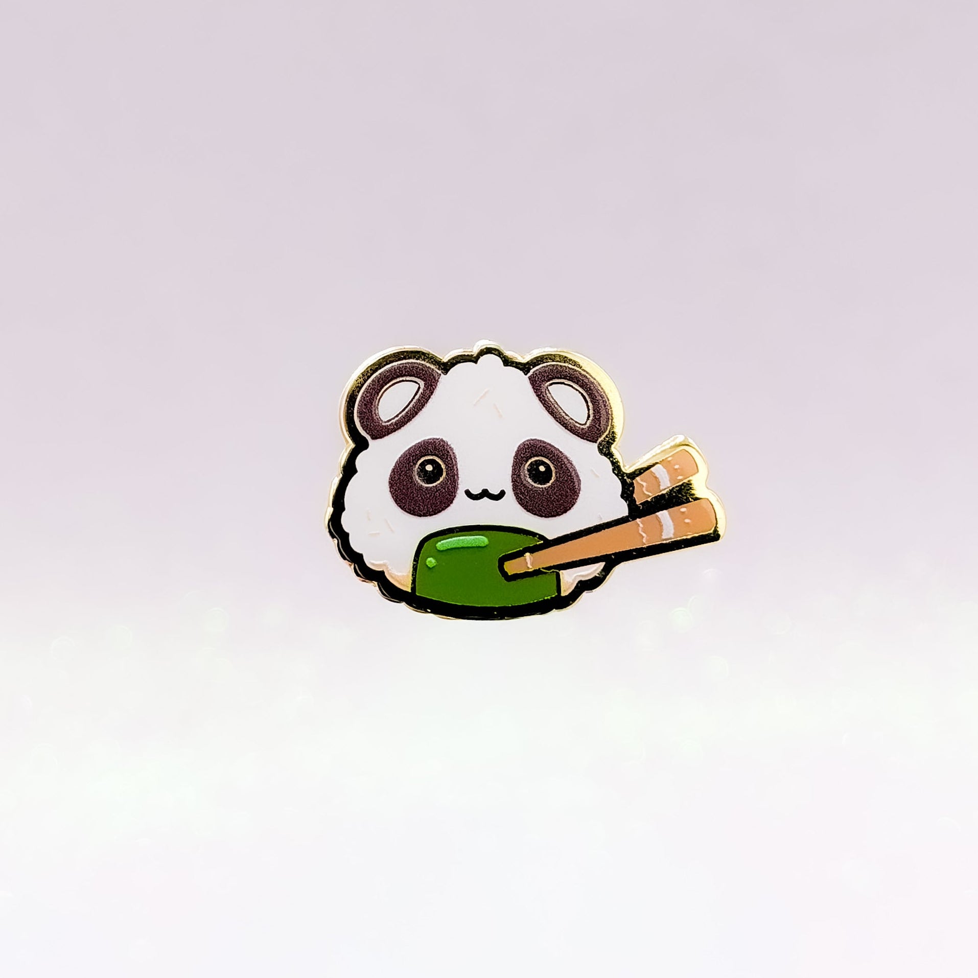miamouz-enamel-pins-panda-onigiri-mini-pin-20x28mm-gold image 1
