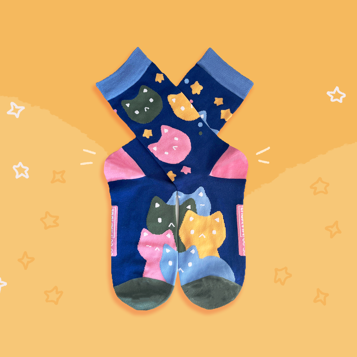 miamouz-cotton-candy-cats-socken-eu-35-39-katze-pastell image 1
