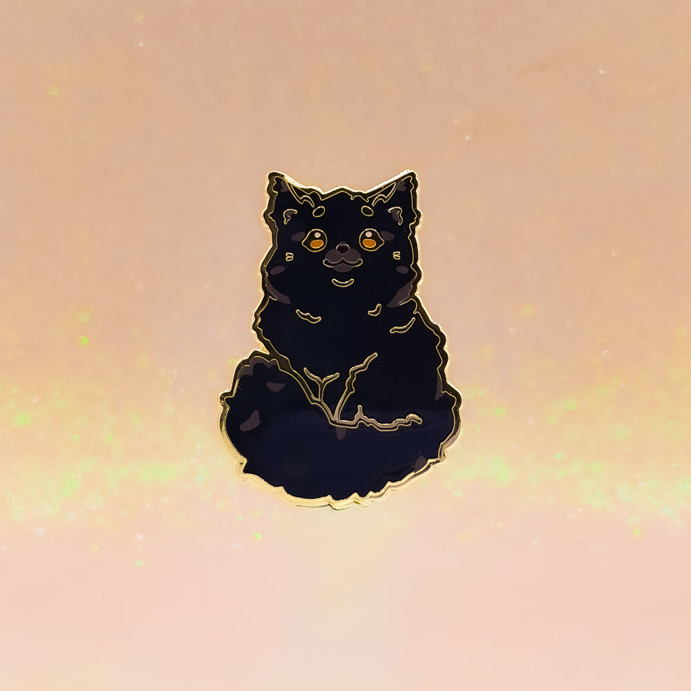 miamouz-maine-coon-cat-emaille-pin-schwarz-33mm image 1