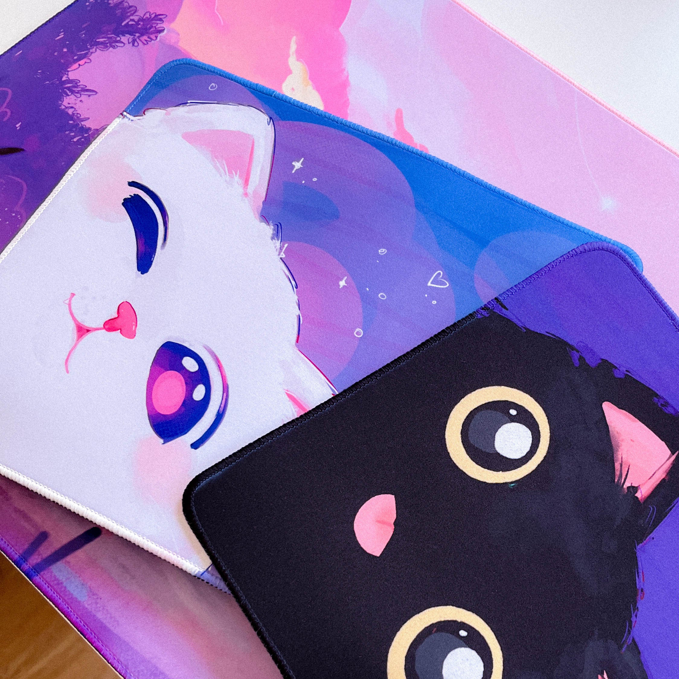 miamouz-black-blep-cat-mauspad-30x25-kawaii-desk-mat image 2