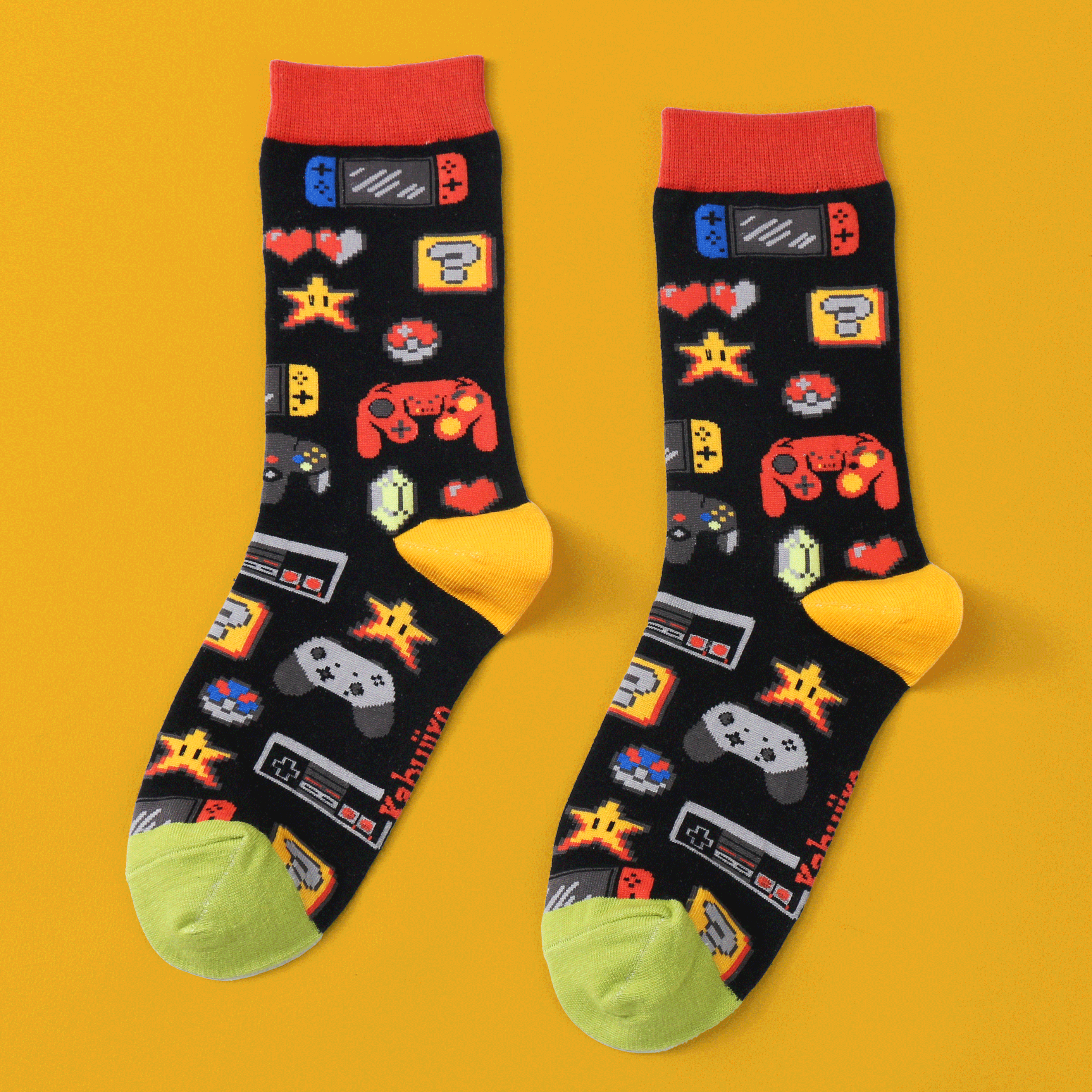 kabujiro-socks-video-games-socken-baumwolle-37-43 image 2