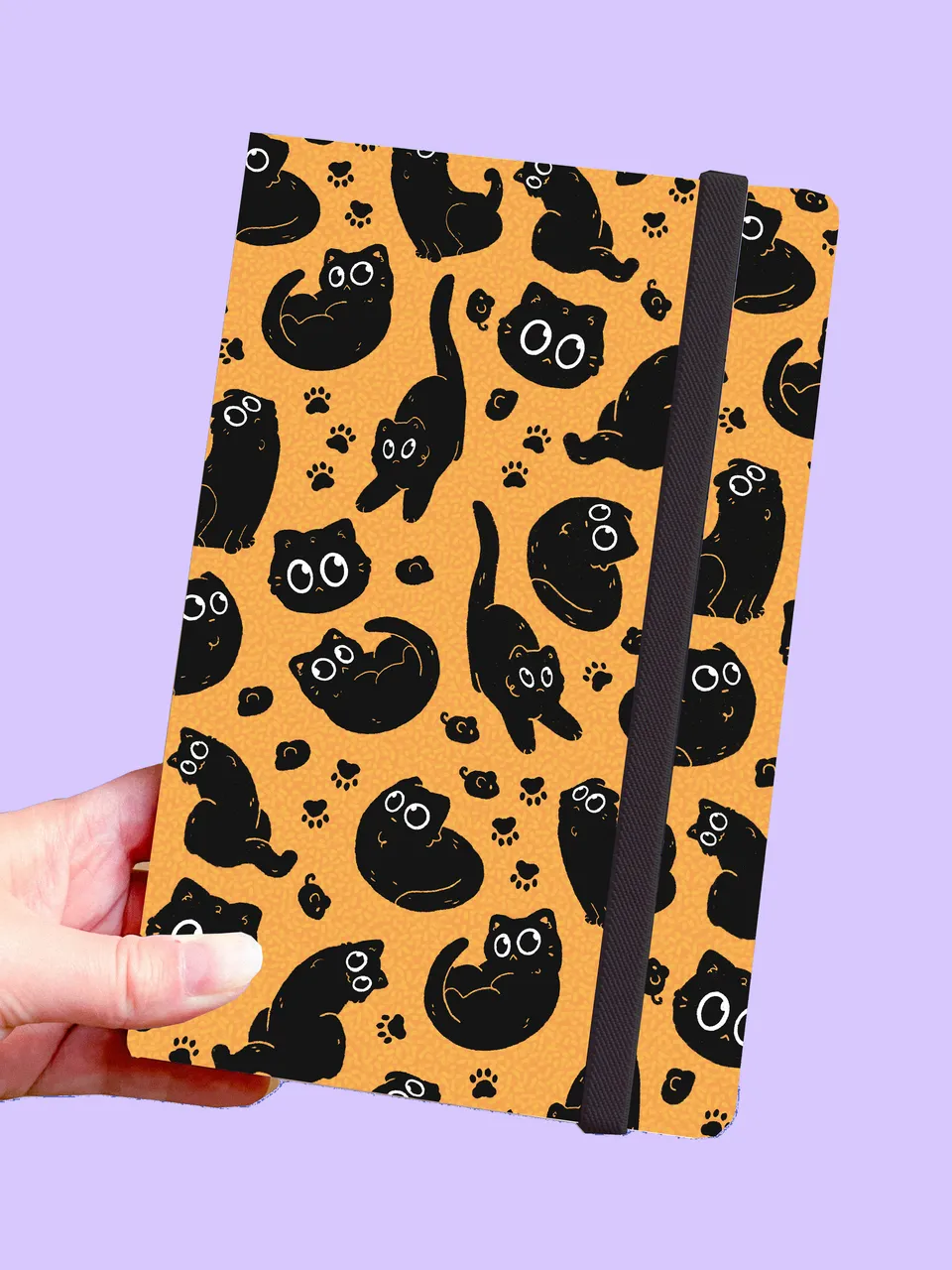 miamouz-void-cat-notizbuch-a5-liniert-192-seiten-vegan image 1