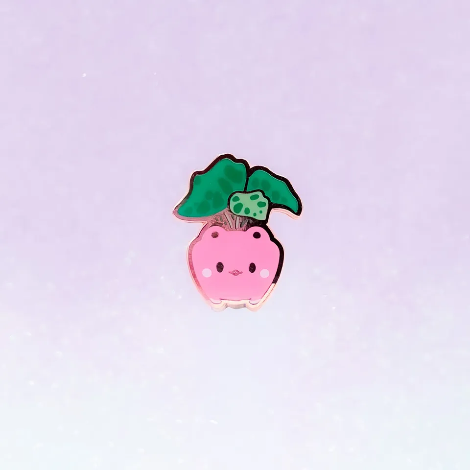 miamouz-happy-plant-pot-monstera-emaille-pin-mini image 1