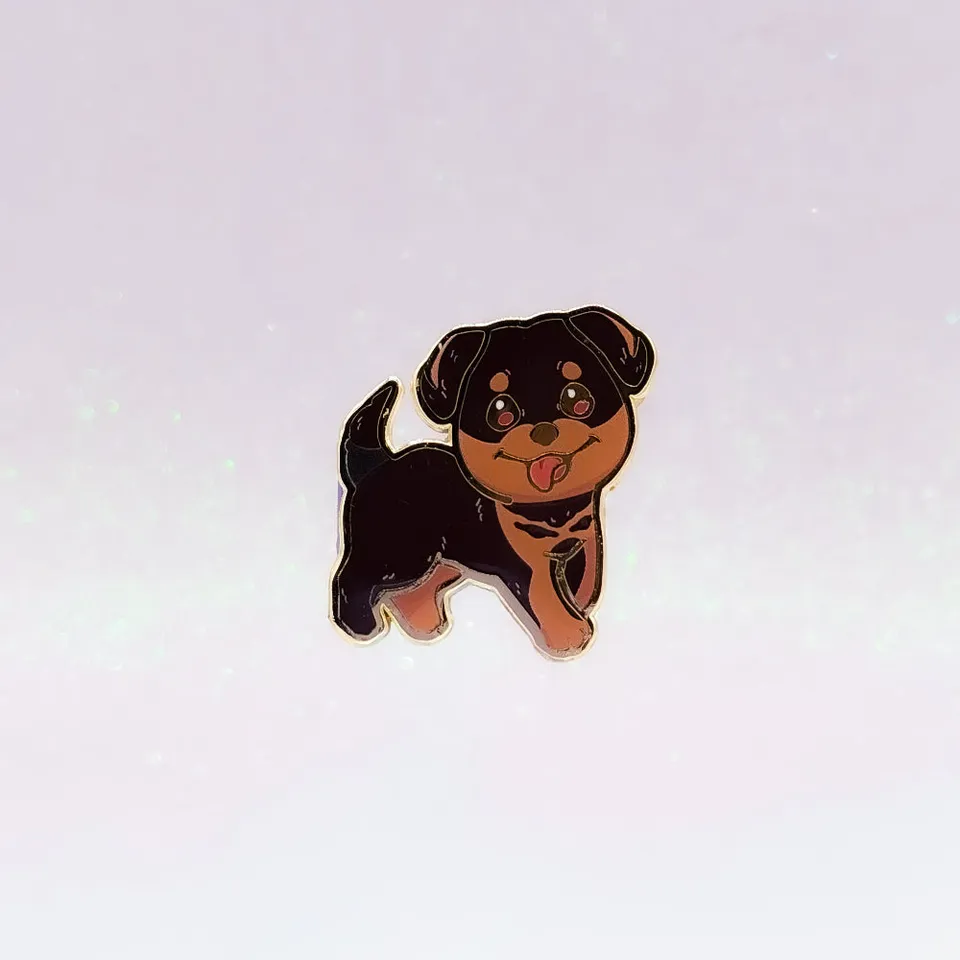 miamouz-hund-enamel-pin-dobermann-pinscher-normal image 1