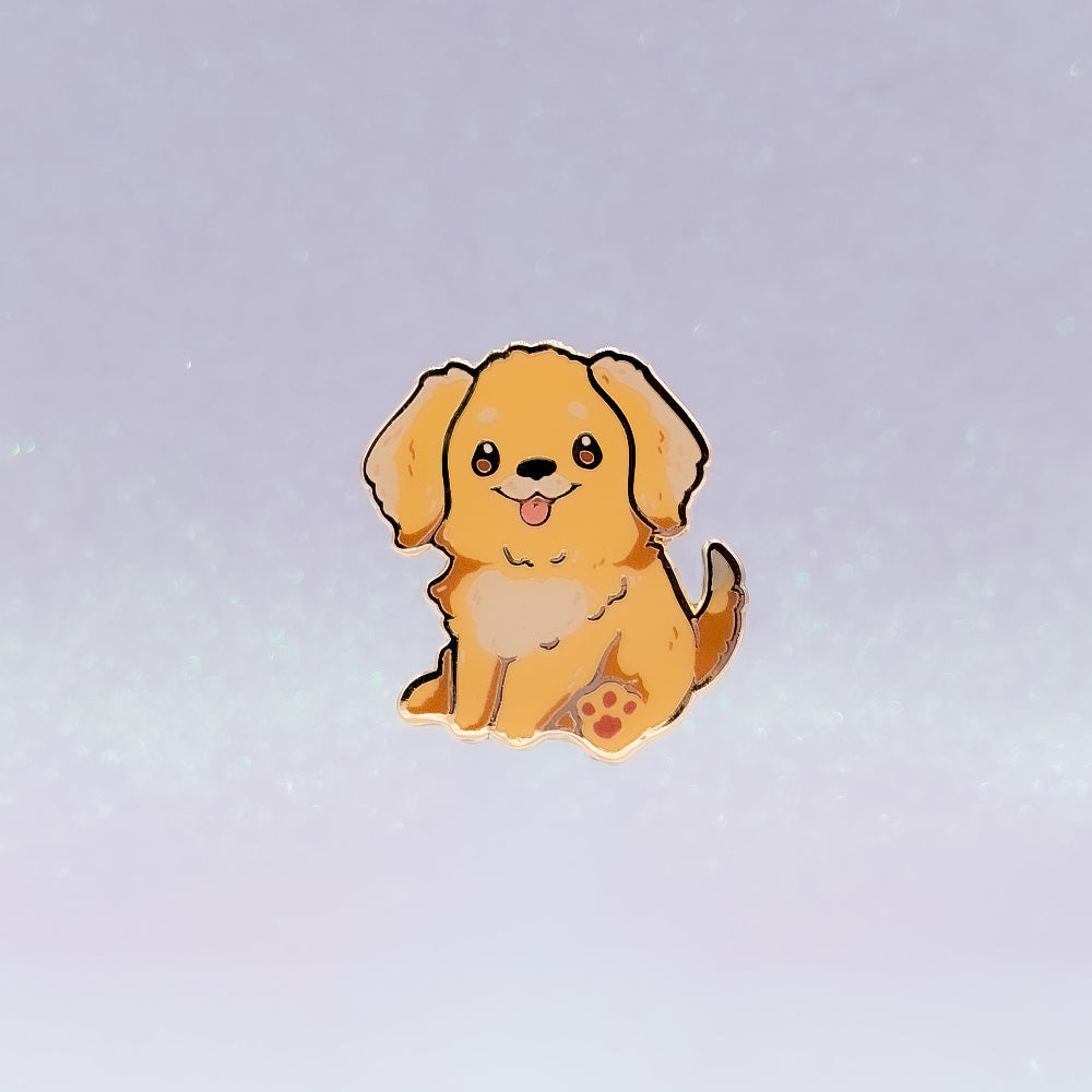 miamouz-golden-retriever-sand-emaille-pin-normale-qualit-t-hund image 1