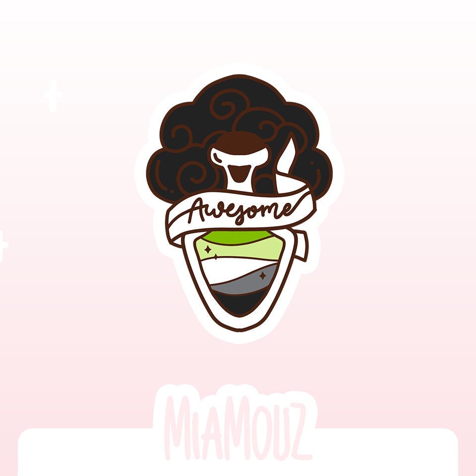 miamouz-enamel-pride-potion-aromantic-pin-normal-quality-gold image 2