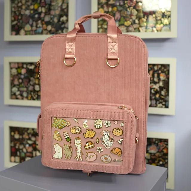 katzenjammerpins-old-rose-ita-bag-rucksack-gold-31-cm image 1