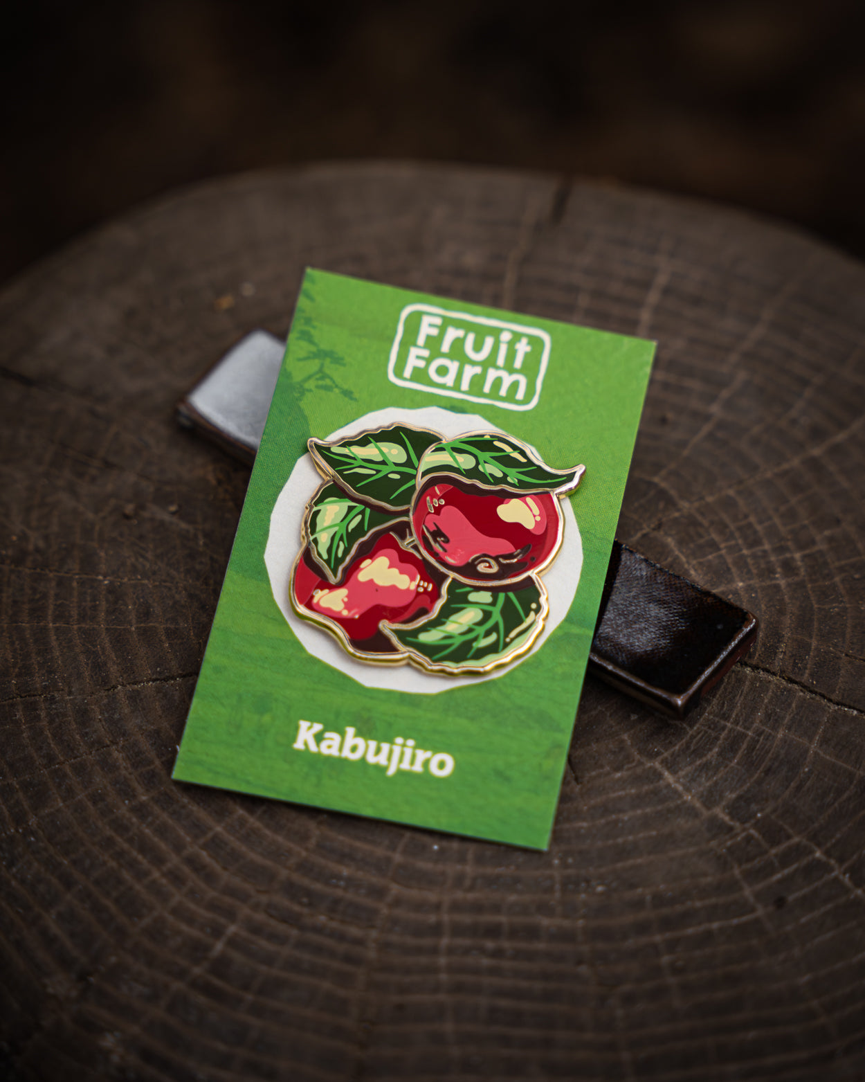 kabujiro-fruit-farm-emaille-pin-set-showa-retro-obst image 8
