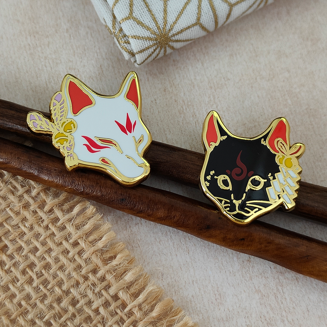 katzenjammerpins-kitsuneko-collar-pin-set-lp241-2-kette image 3