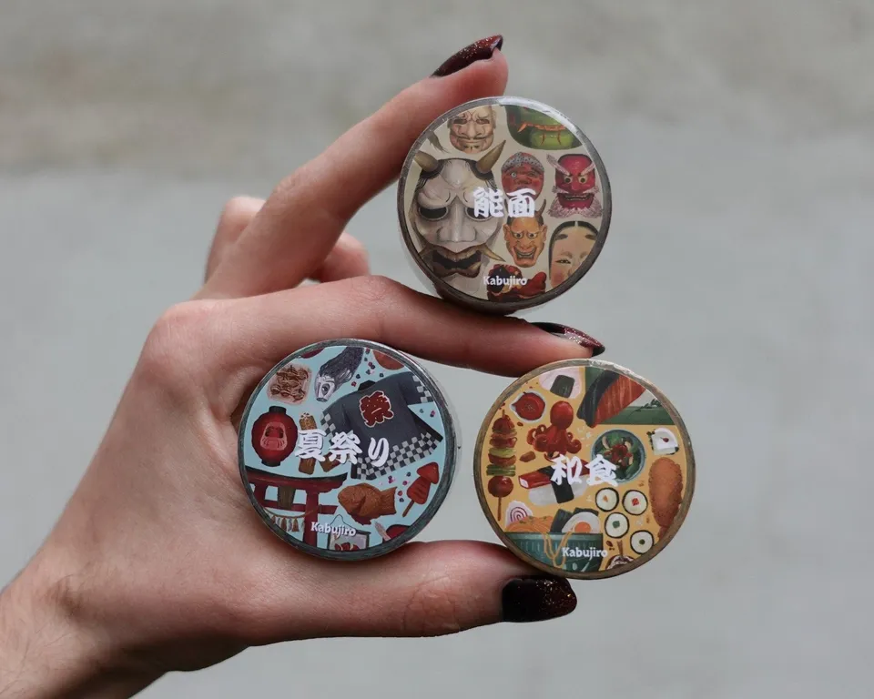 kabujiro-washi-tape-set-japan-food-festival-masken-3x10m image 1