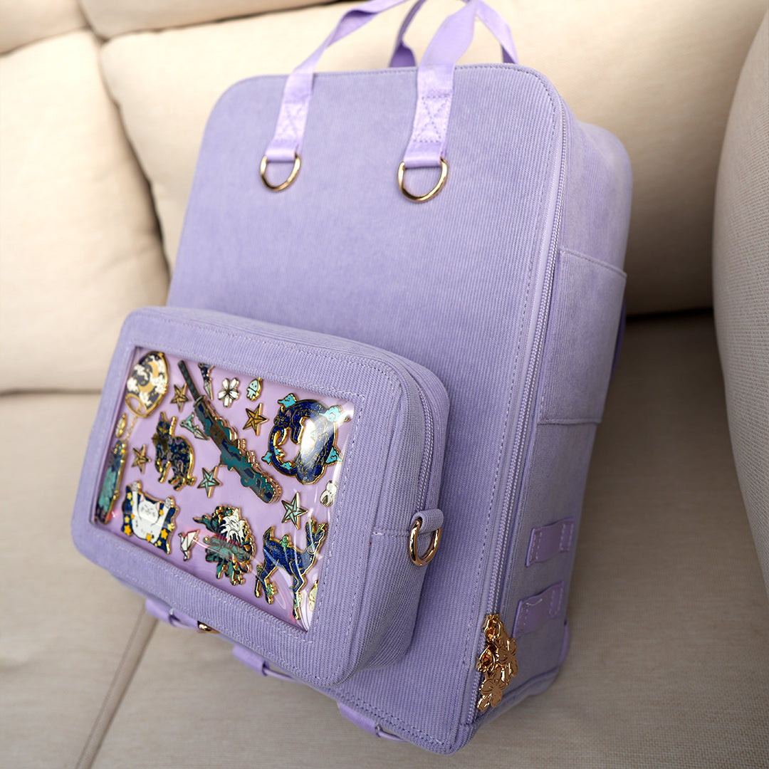 katzenjammerpins-ita-bag-rucksack-purple-blue-silber image 3