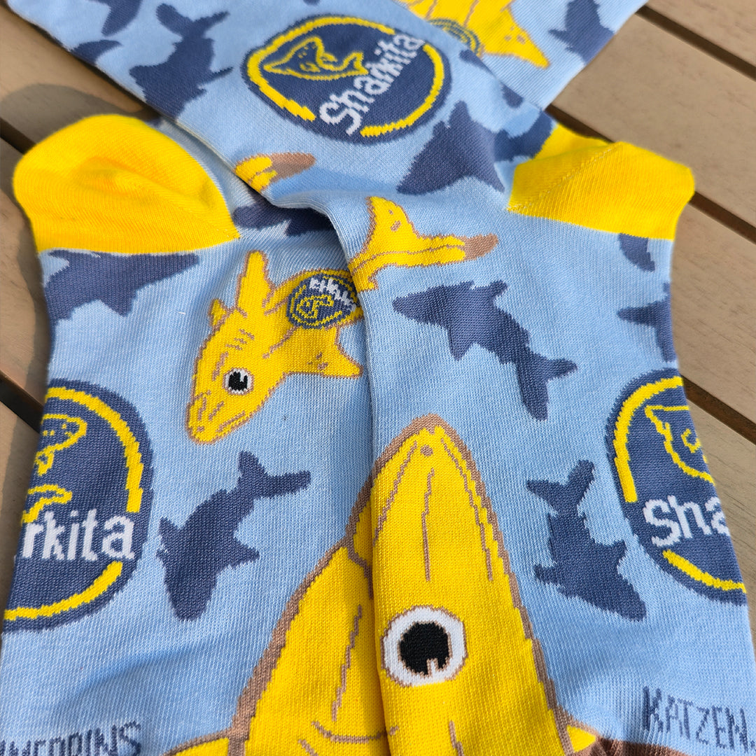 katzenjammerpins-sharkita-art-socks-socken-38-47 image 3