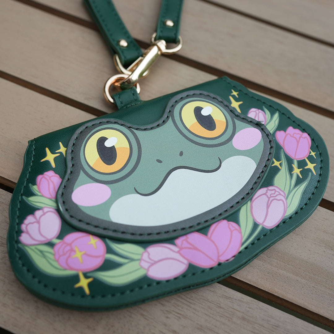 katzenjammerpins-frog-brillenhalter-dunkelgr-n-mit-sicherungsband image 2