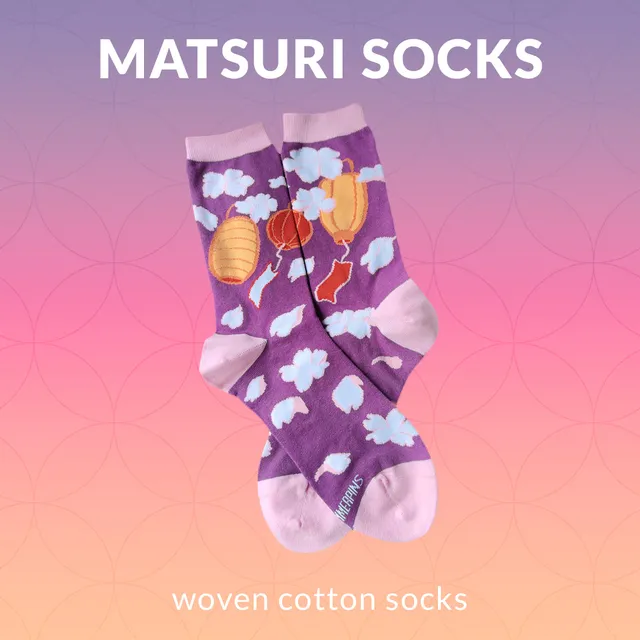 katzenjammerpins-matsuri-socks-art-socken-eu-37-45 image 1