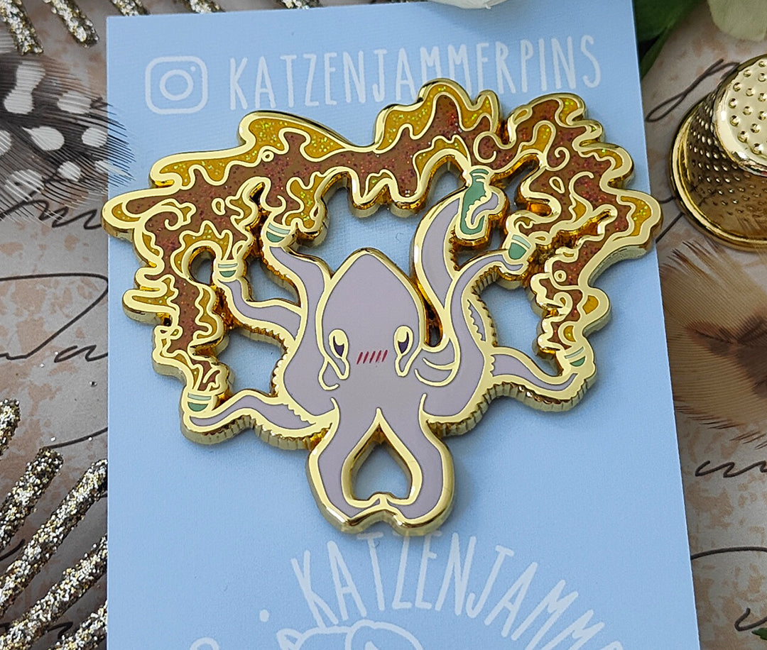 katzenjammerpins-sakekrake-bp241-38-pin-lila-oktopus image 5