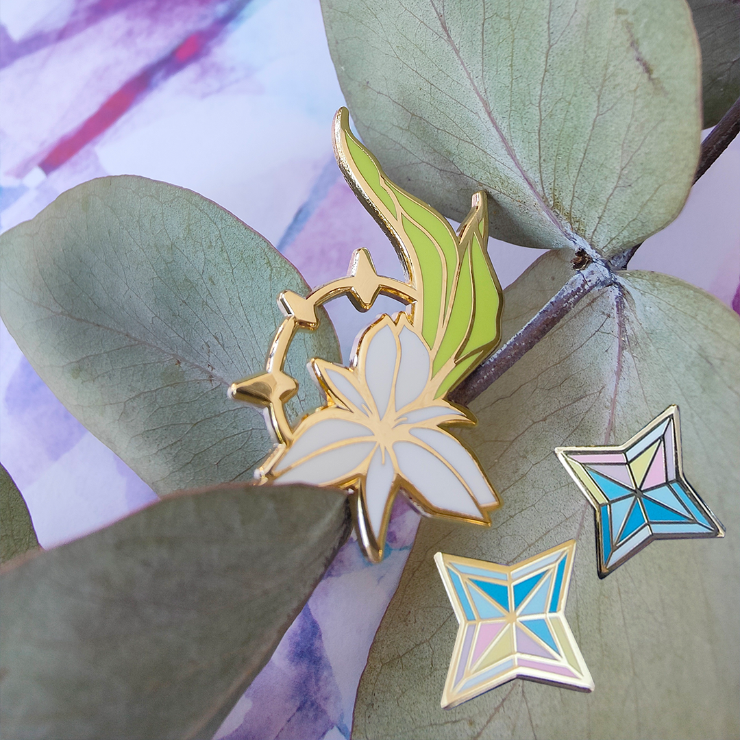 katzenjammerpins-hard-enamel-pins-venti-s-flower-pin-genshin image 3