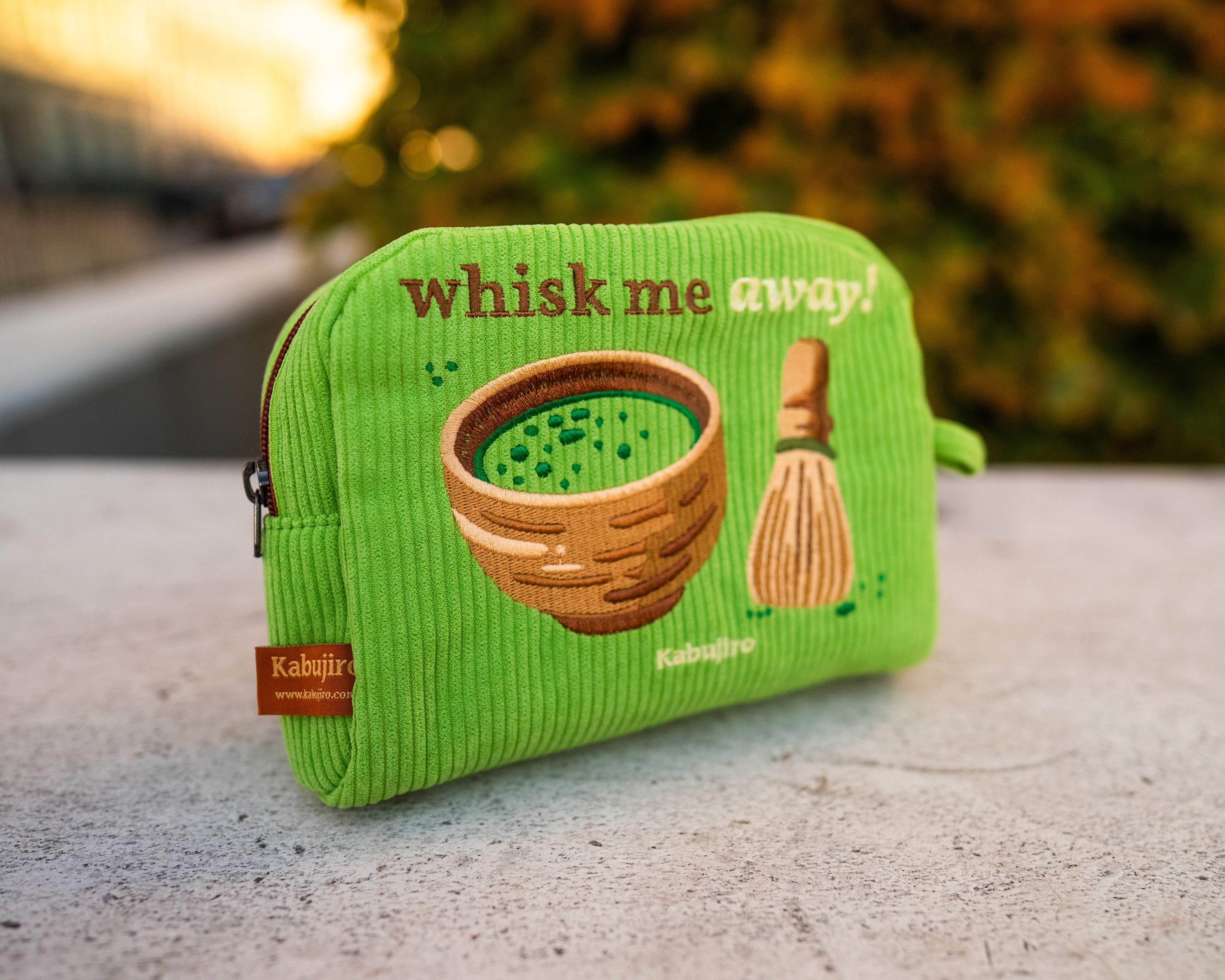 kabujiro-matcha-travel-pouch-kosmetiktasche-21x15cm-cord image 2