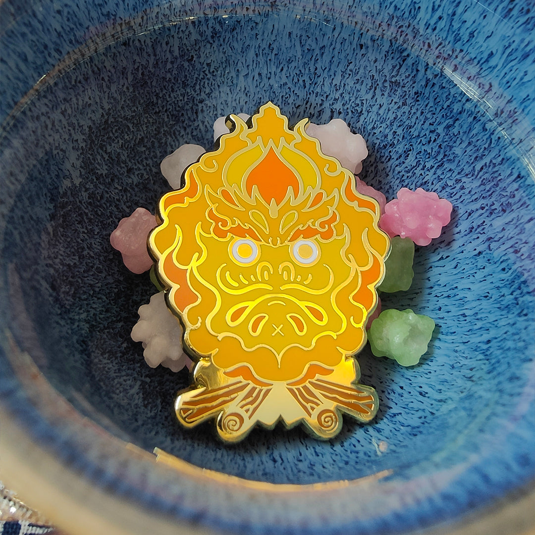 katzenjammerpins-akurojin-no-hi-bp241-43-emaille-pin-yokai-feuer image 1