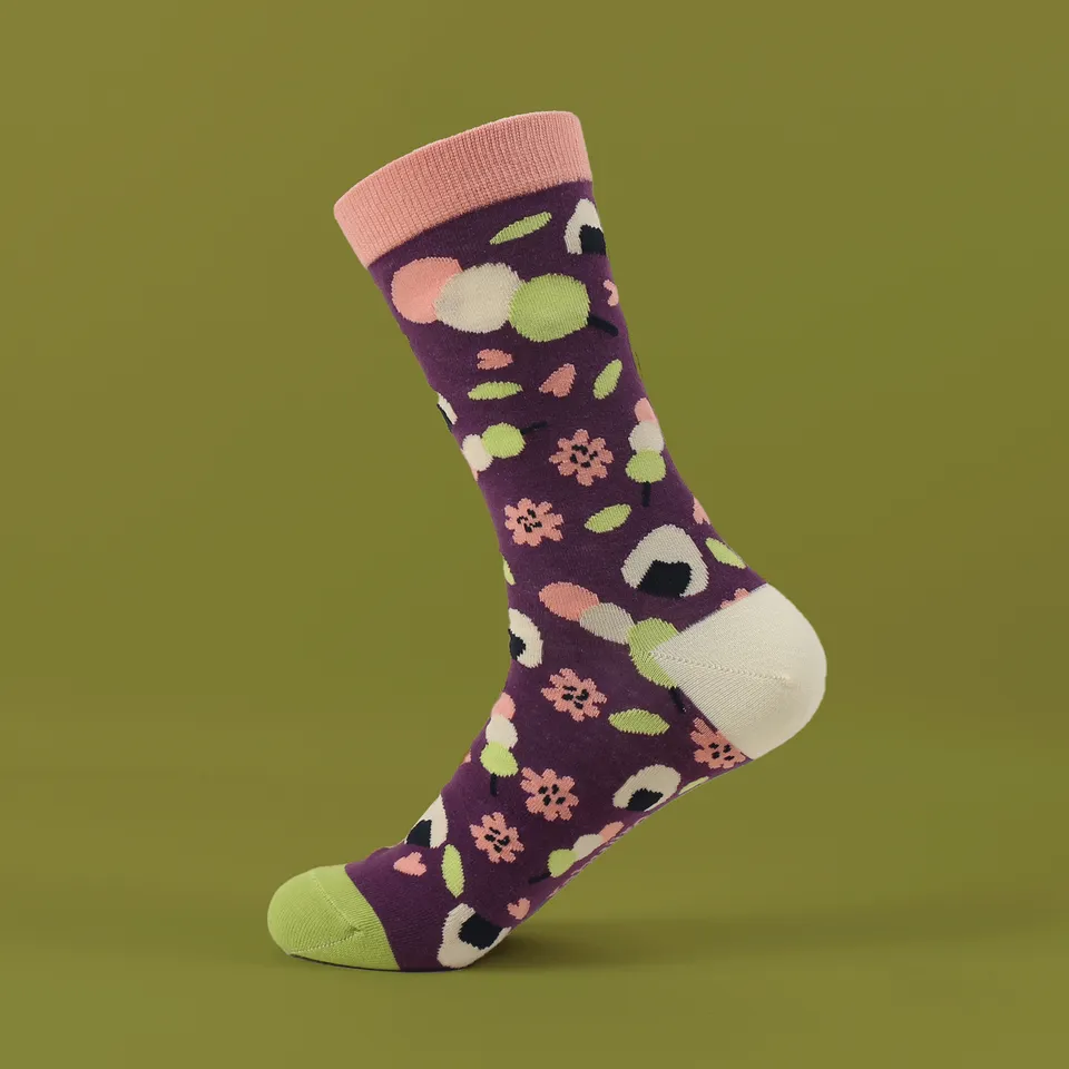 kabujiro-socks-sakura-festival-art-socken-gr-37-44 image 1