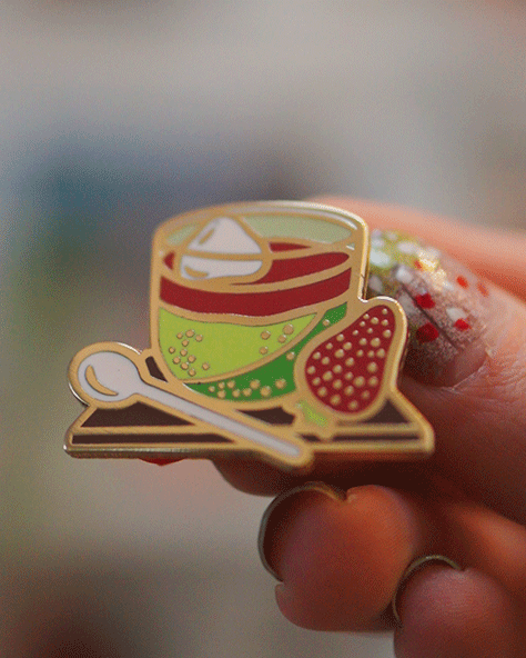 kabujiro-matcha-mystery-vol-2-emaille-pin-blind-bag image 3