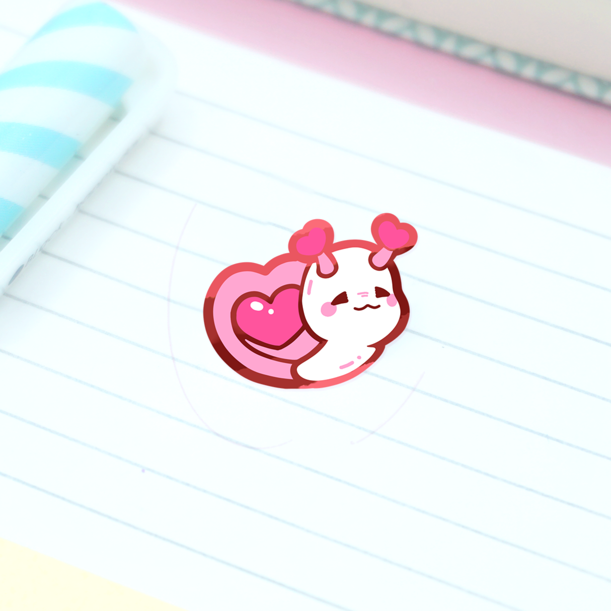 miamouz-love-heart-snail-emaille-pin-17mm-normal-qualit-t image 1