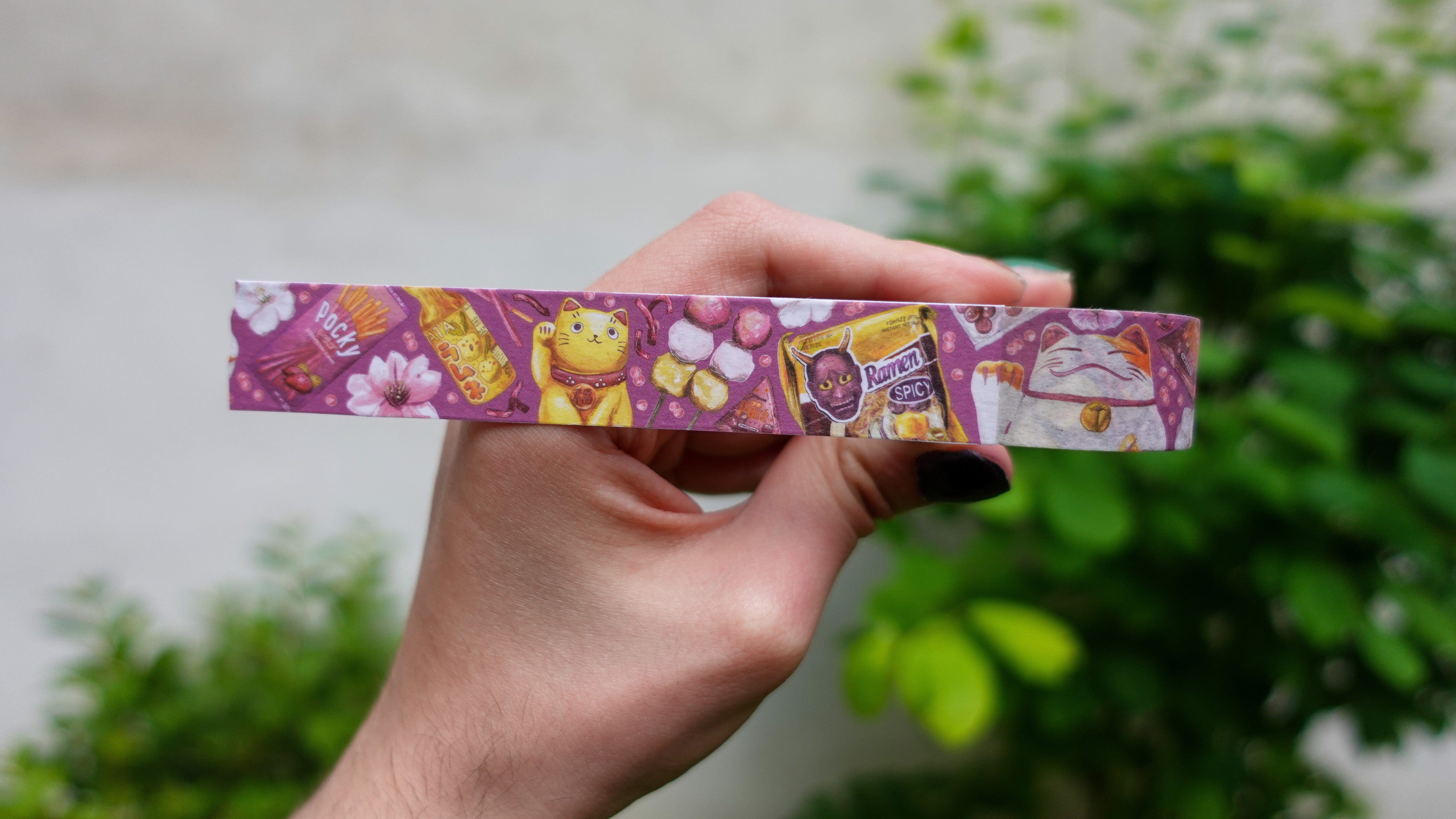 kabujiro-oyatsu-washi-tape-japan-snacks-20mm-x-10m image 4