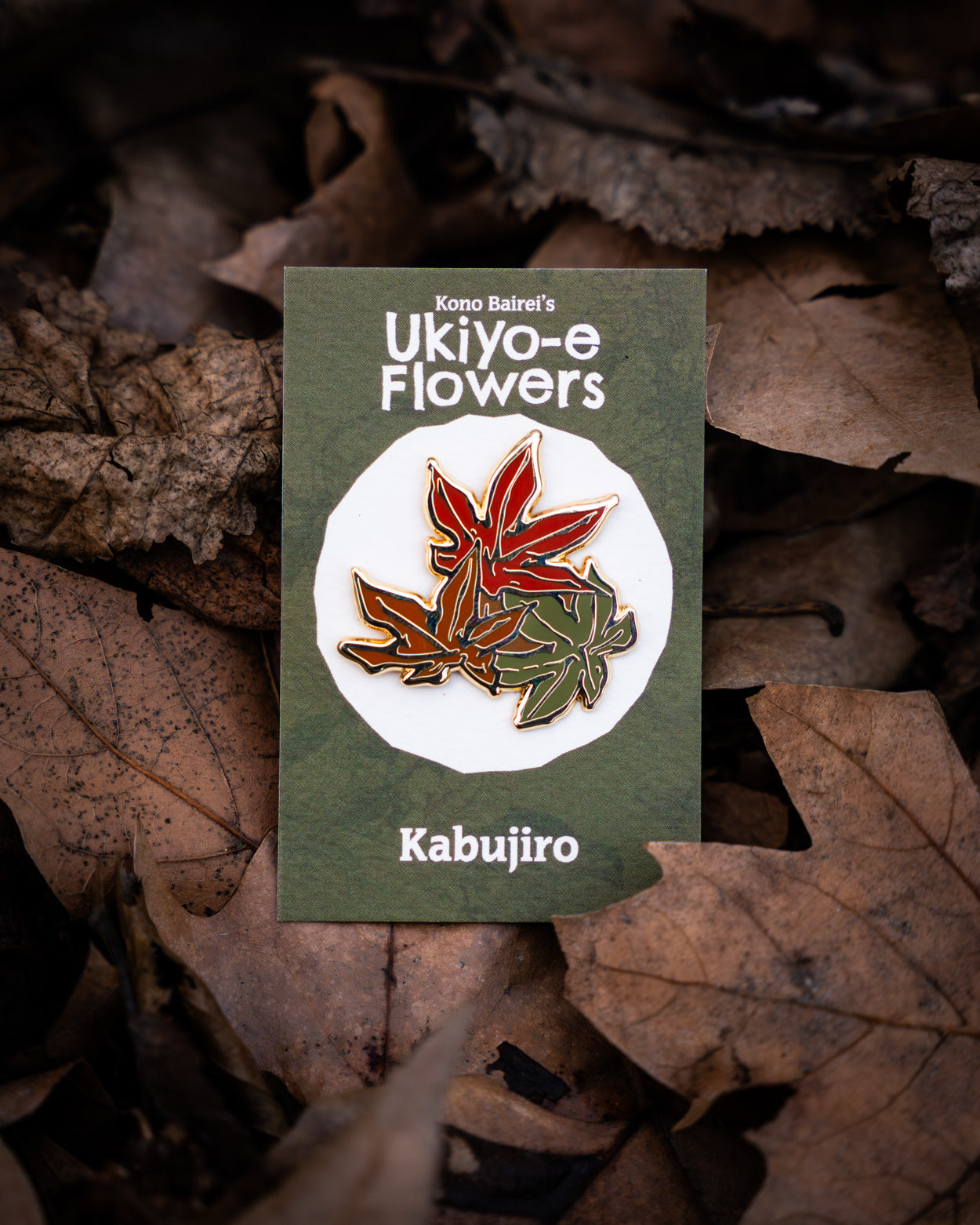 kabujiro-enamel-pins-autumn-leaves-email-pin-gold image 2