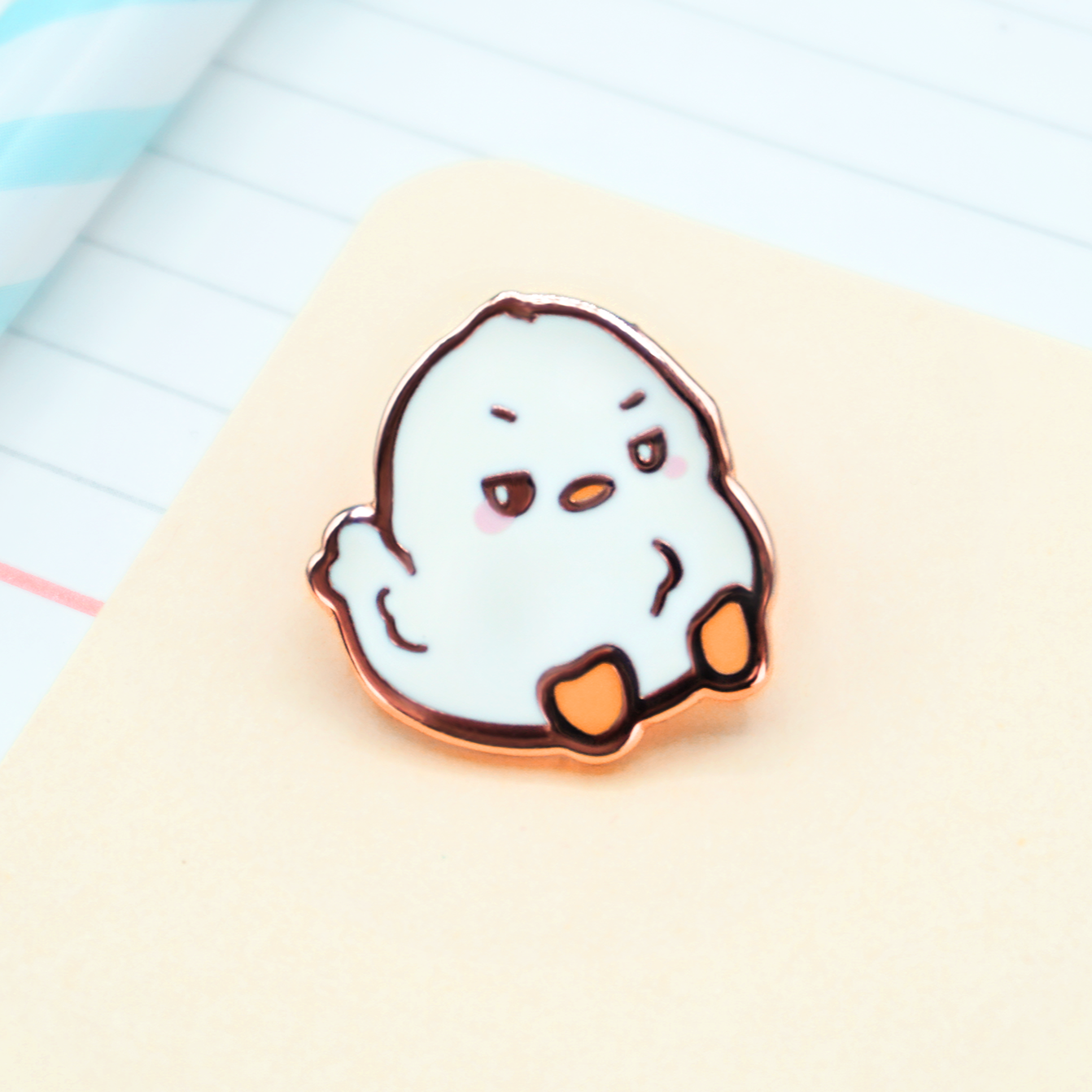 miamouz-grumpy-duck-emaille-pin-19-mm-wei-e-ente image 1