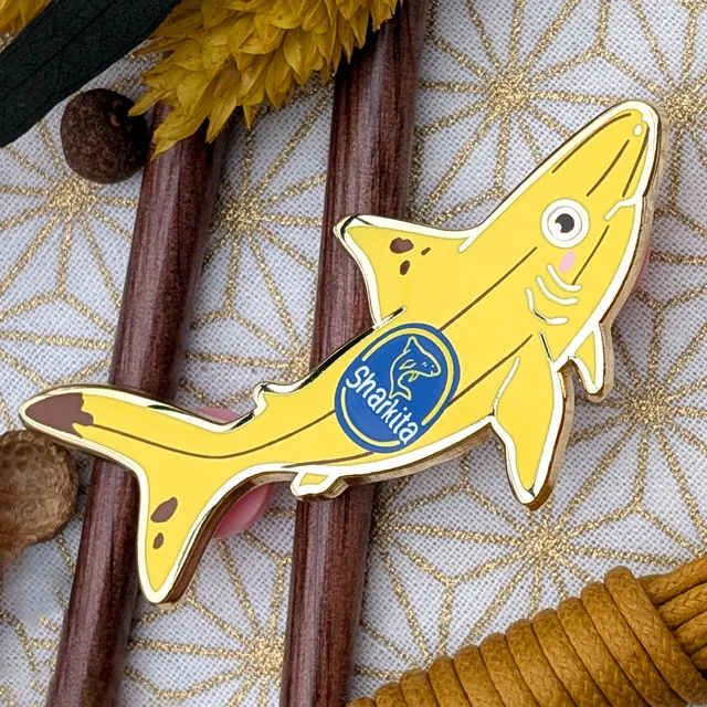 katzenjammerpins-hard-enamel-pins-sharkita-pin-gold-samurai image 1