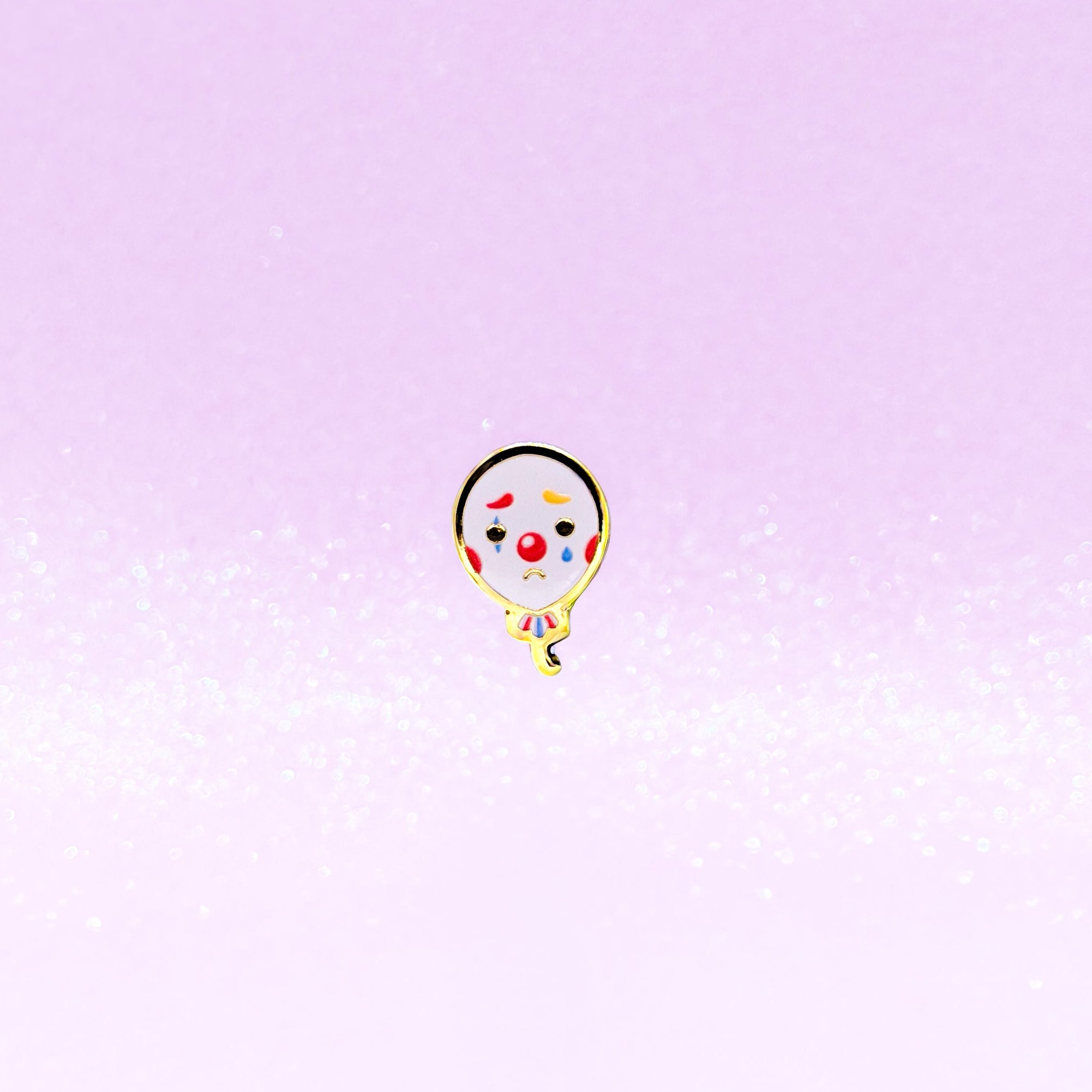 miamouz-sad-clown-balloon-mini-pin-emaille-pin-normal-quality image 1
