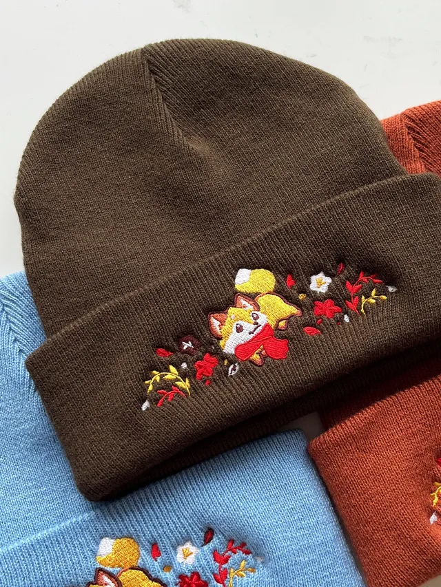 miamouz-foxy-fall-beanie-m-tze-braun-fuchs-stick image 1