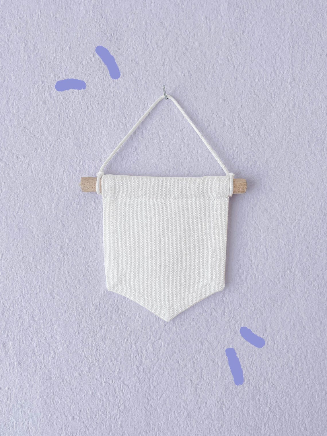 miamouz-pin-banner-wei-baumwolle-klein-12x10cm-handmade image 7