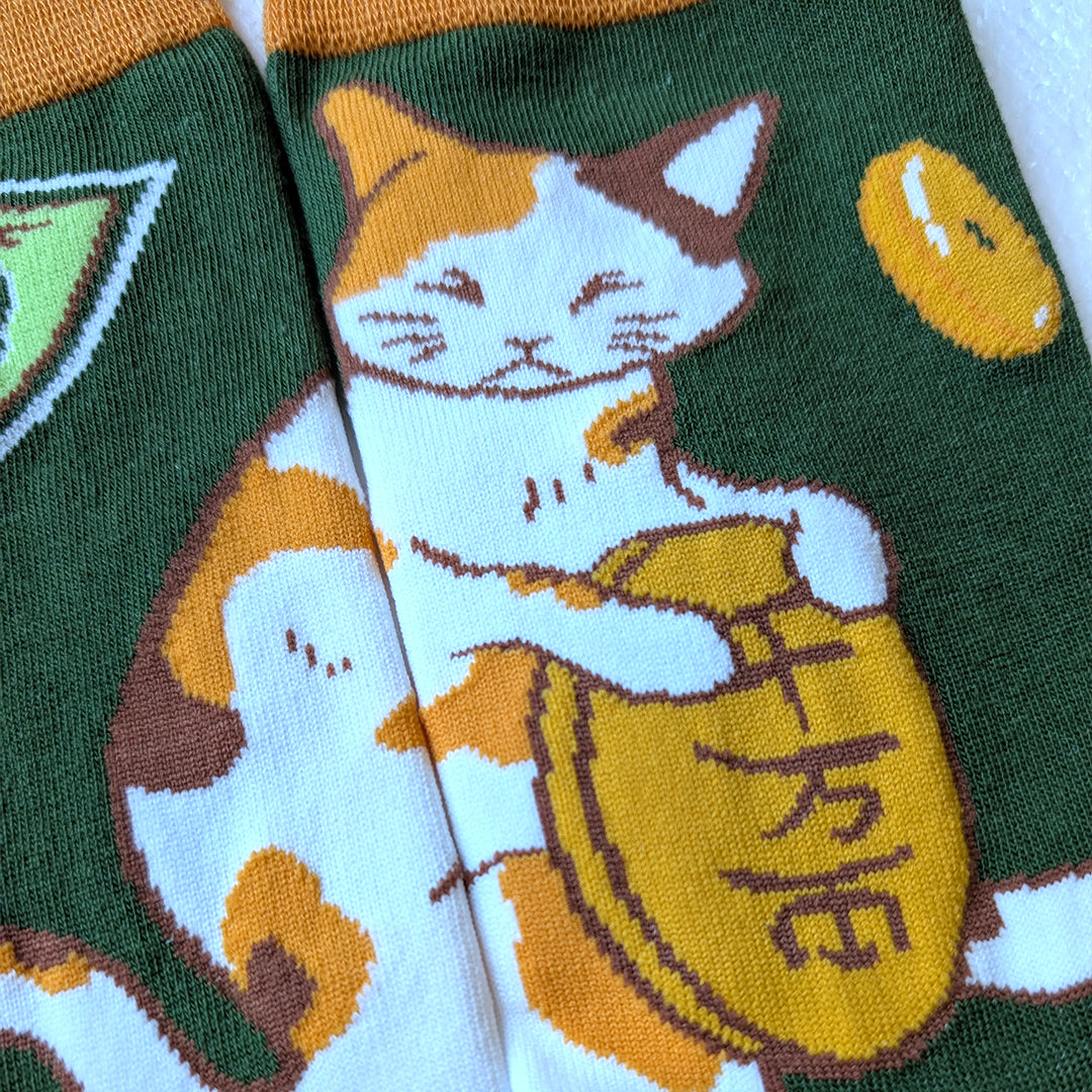 katzenjammerpins-cash-cat-art-socken-38-47-baumwolle image 2