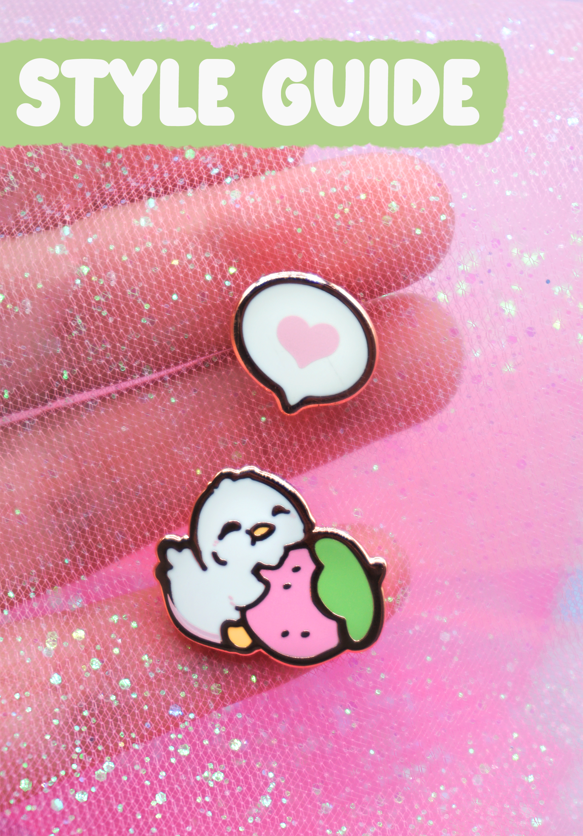 miamouz-love-heart-speech-bubble-emaille-pin-mini image 3