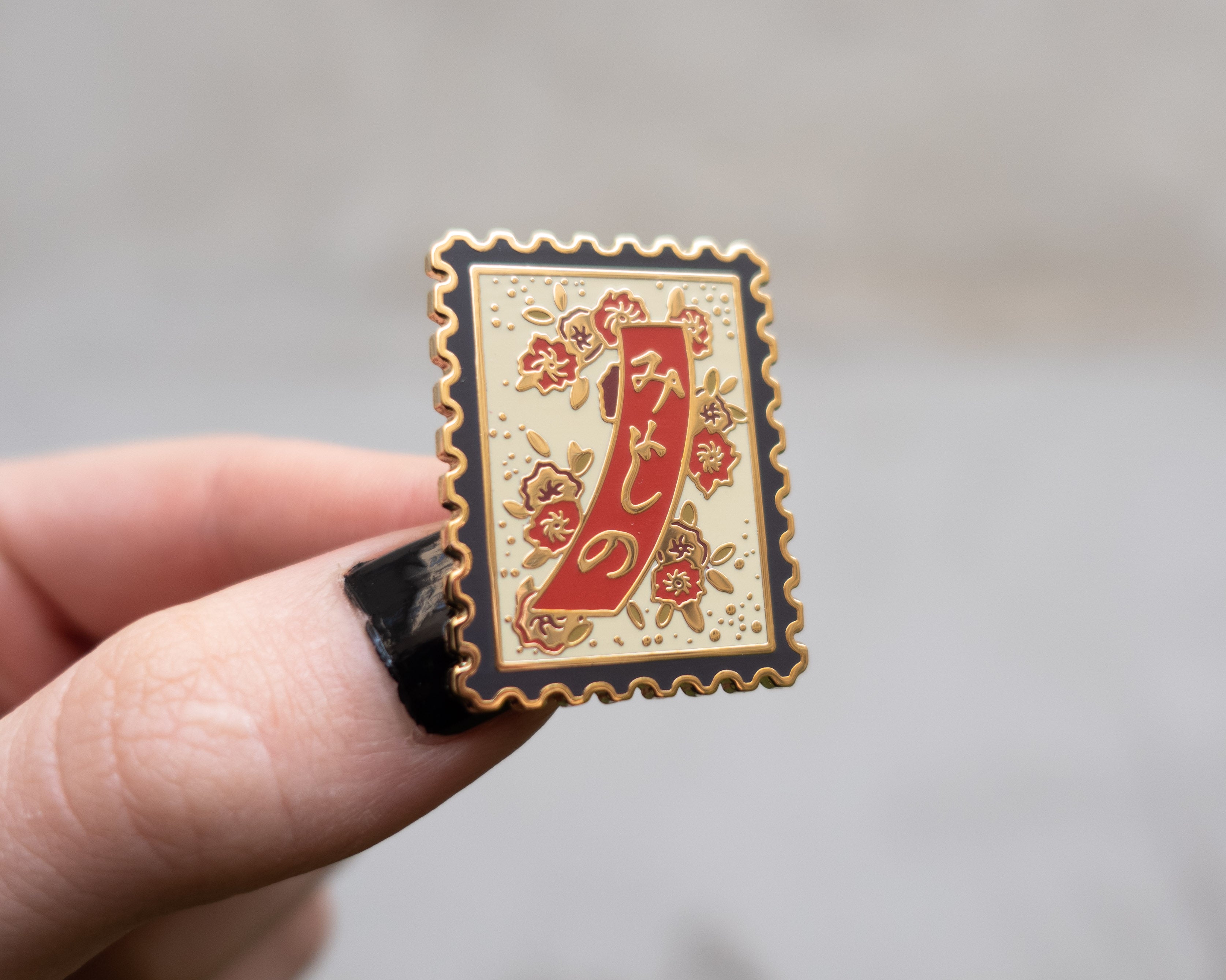 kabujiro-enamel-pins-hanafuda-stamp-emaille-pin-set-5er-gro image 2