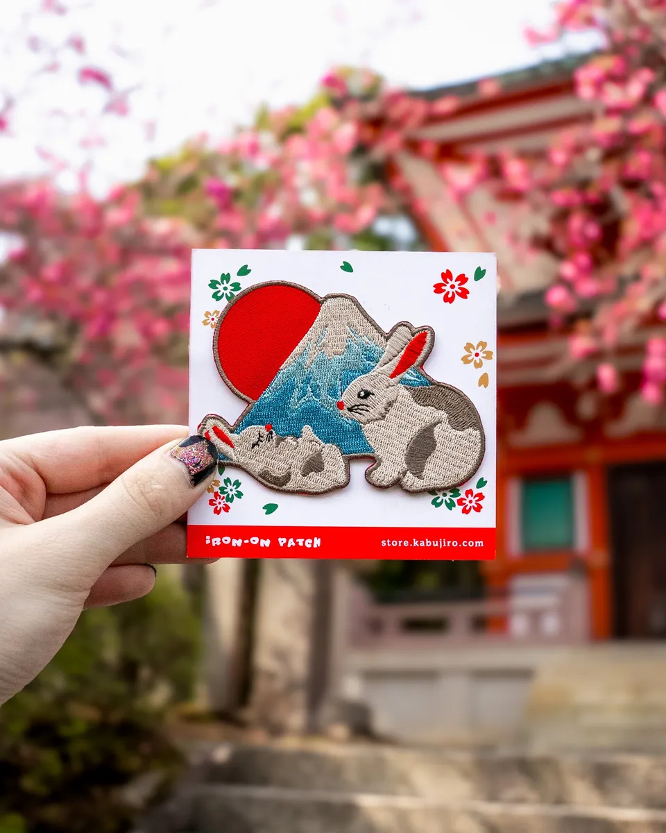 kabujiro-patches-fuji-bunnies-aufn-her-7-5cm-b-gel image 1