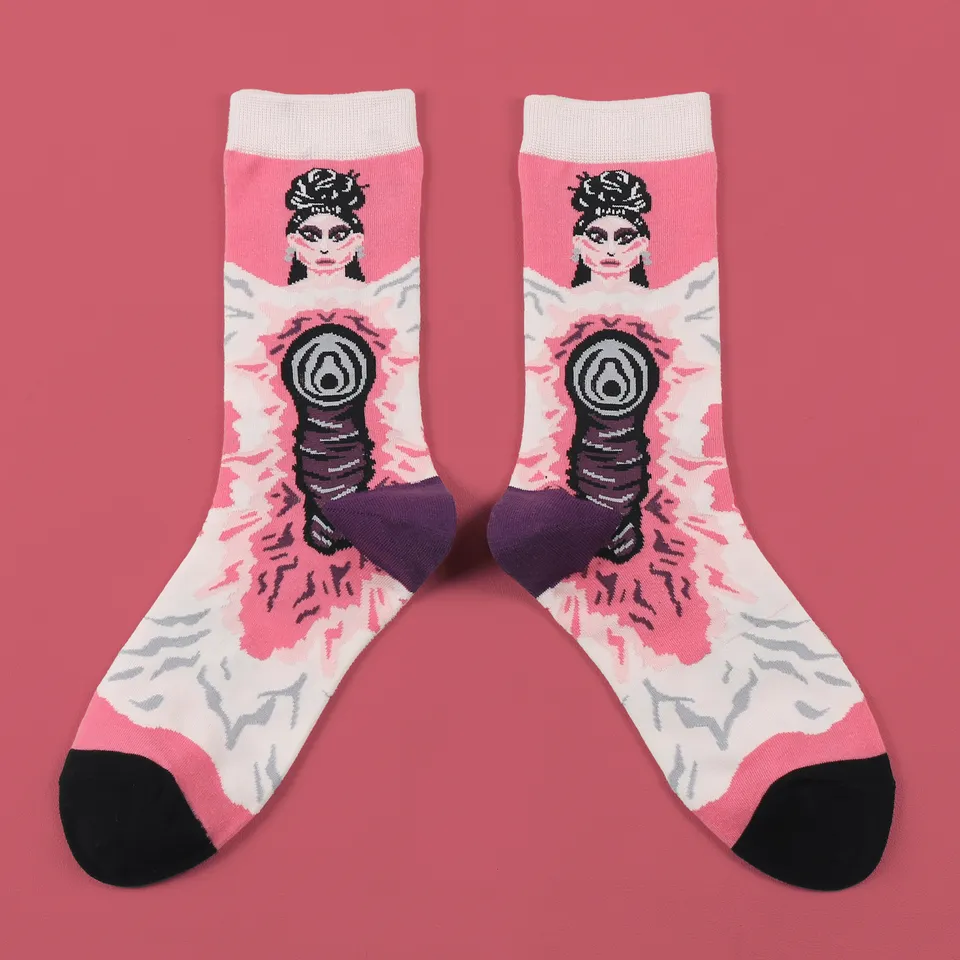 kabujiro-pandora-nox-socken-gr-37-43-drag-queen-baumwolle image 1