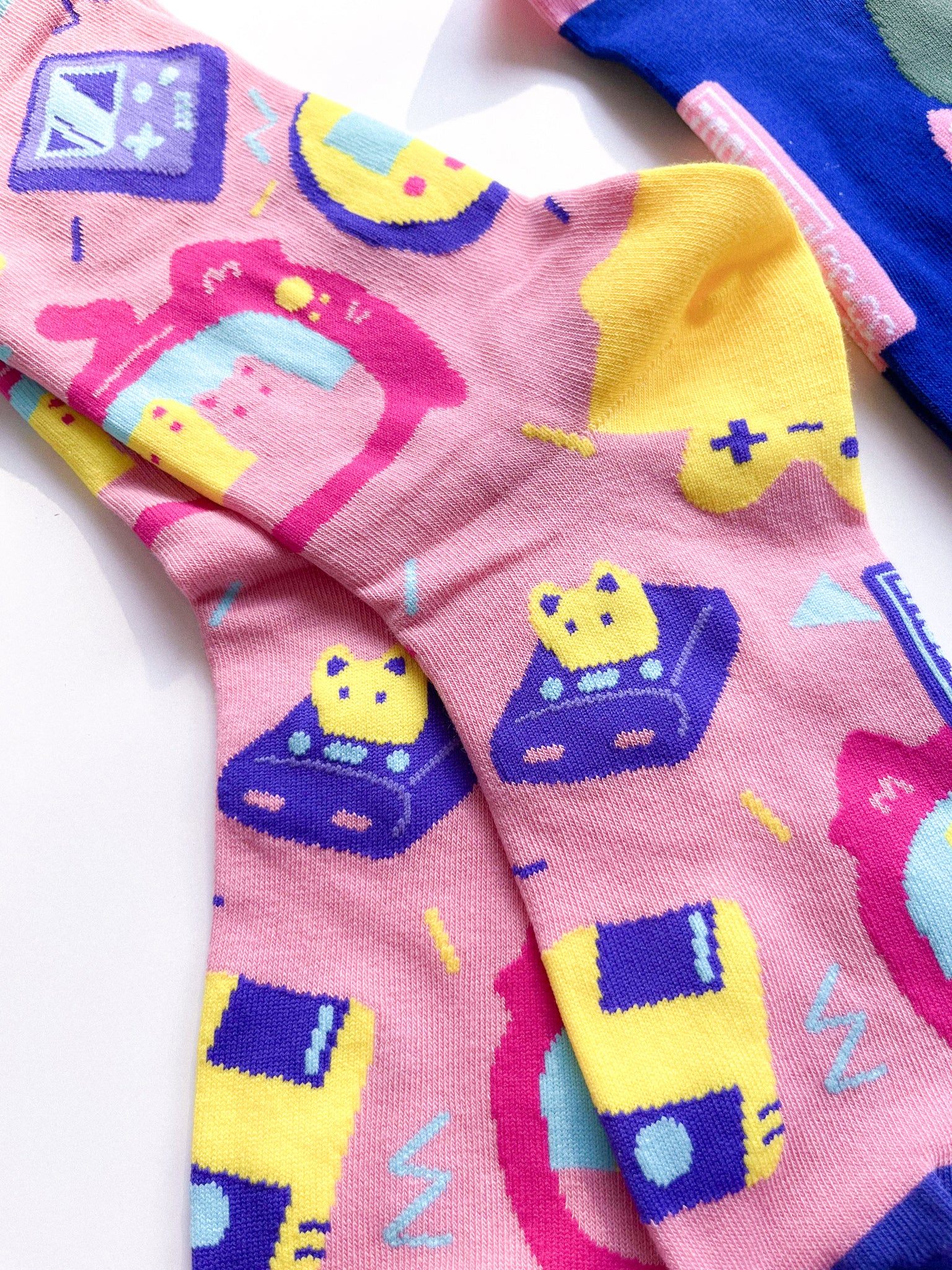 miamouz-retro-gaming-socken-kawaii-eu-35-39-baumwolle image 3