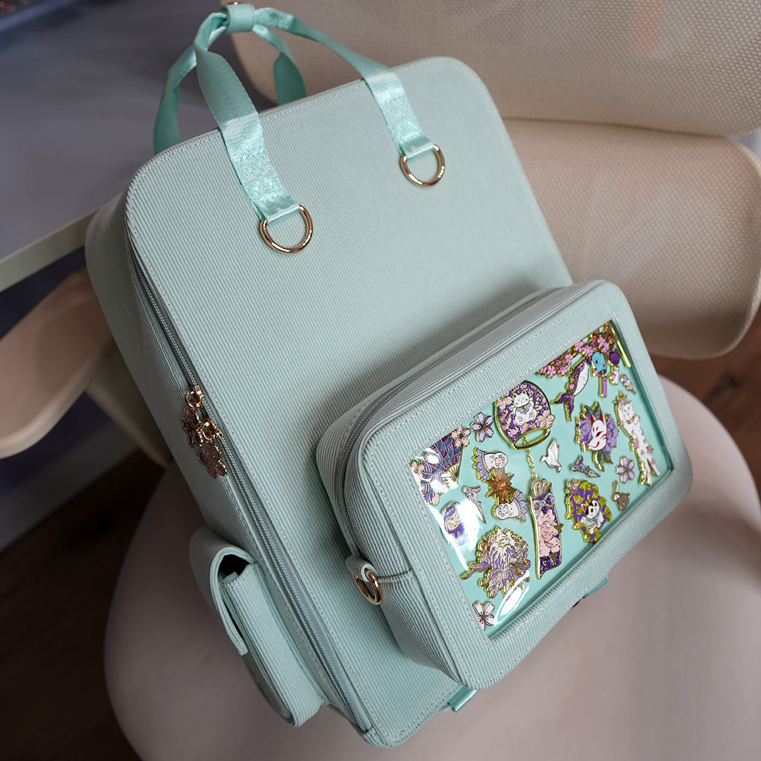 katzenjammerpins-ita-bag-backpack-rucksack-mint-silber image 3