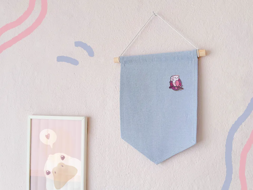 miamouz-pin-banner-baumwolle-hellblau-l-21x30cm image 1