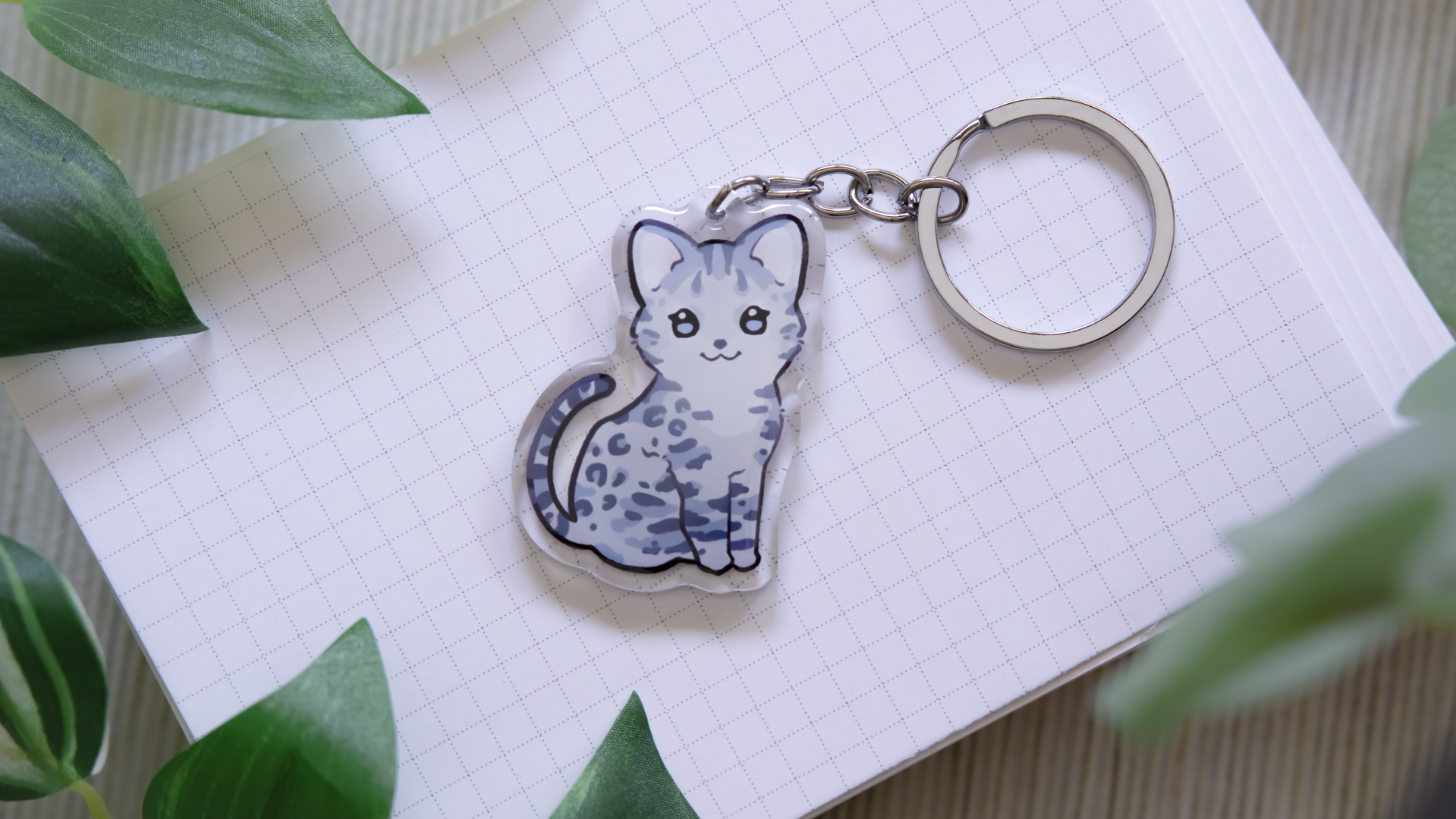 miamouz-katzen-acryl-schl-sselanh-nger-bengal-red-5cm image 4