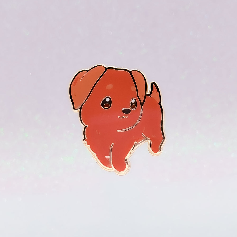 miamouz-labrador-retriever-emaille-pin-chocolate-normal image 1