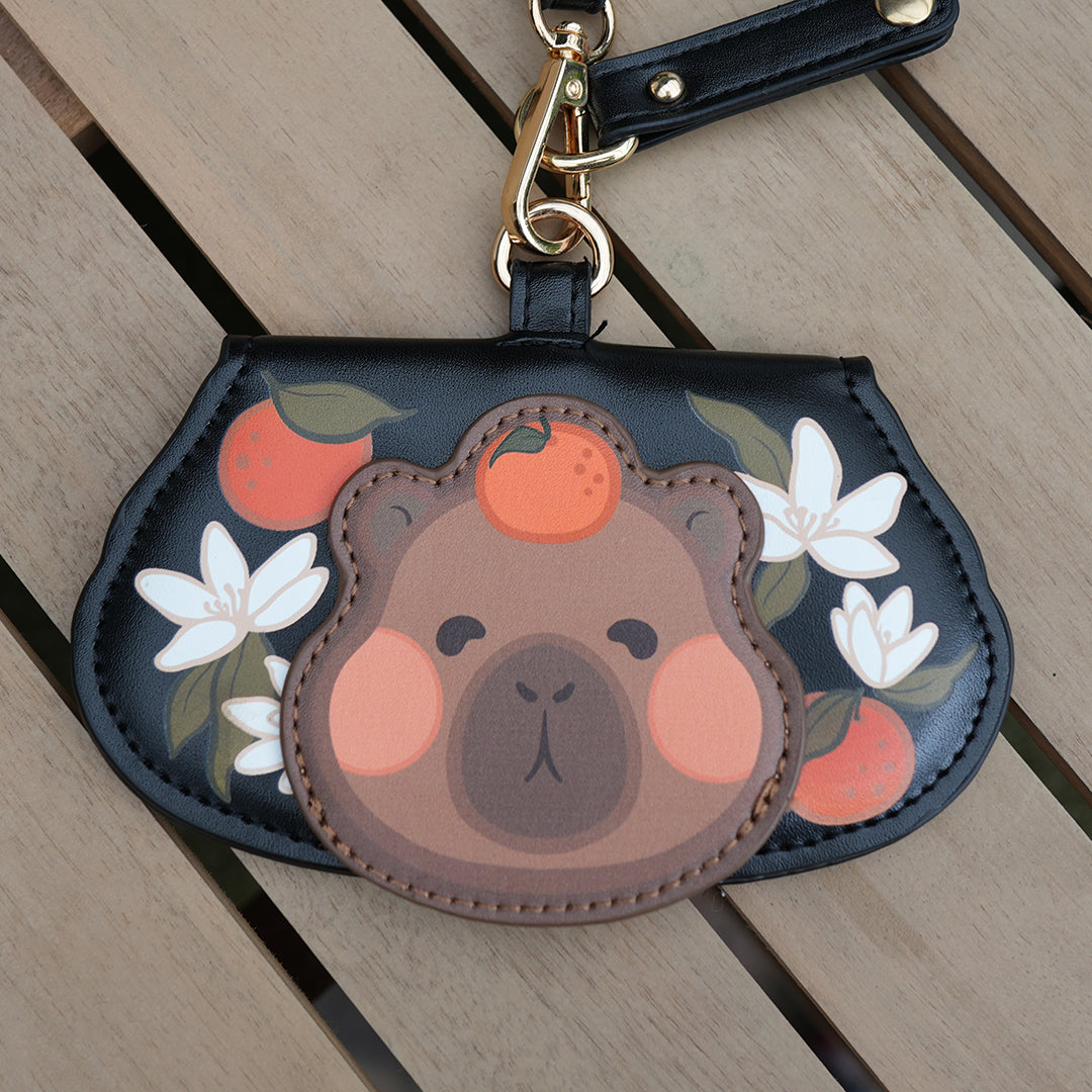 katzenjammerpins-capybara-gh241-12-brillenhalter-schwarz-standard image 1