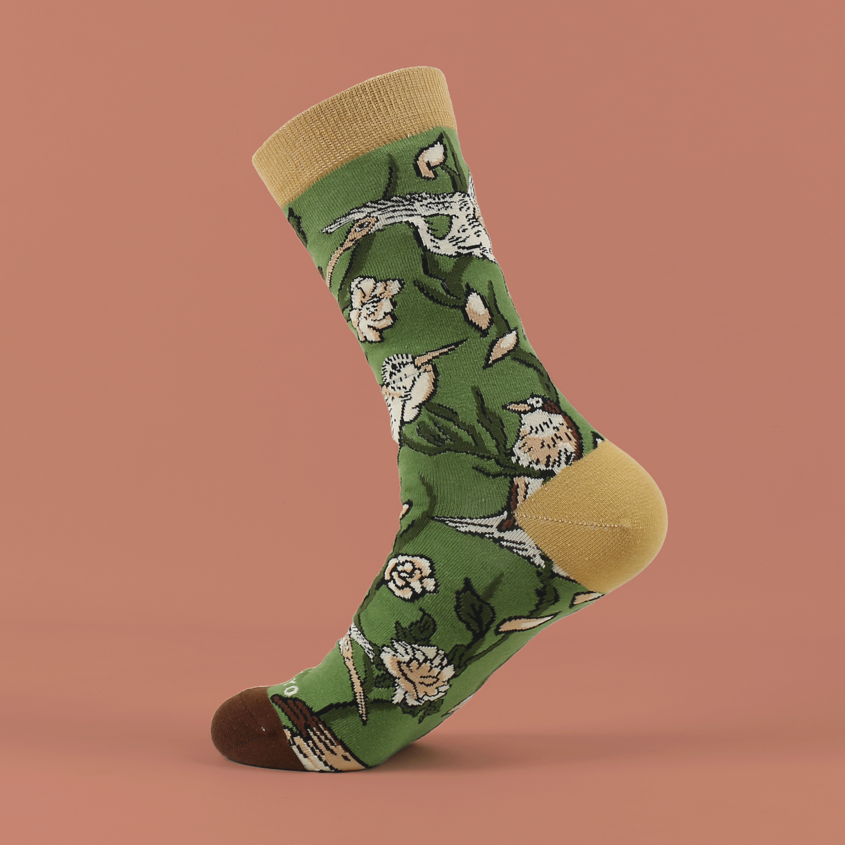 kabujiro-ukiyo-e-birds-socken-baumwolle-eu-37-43 image 3