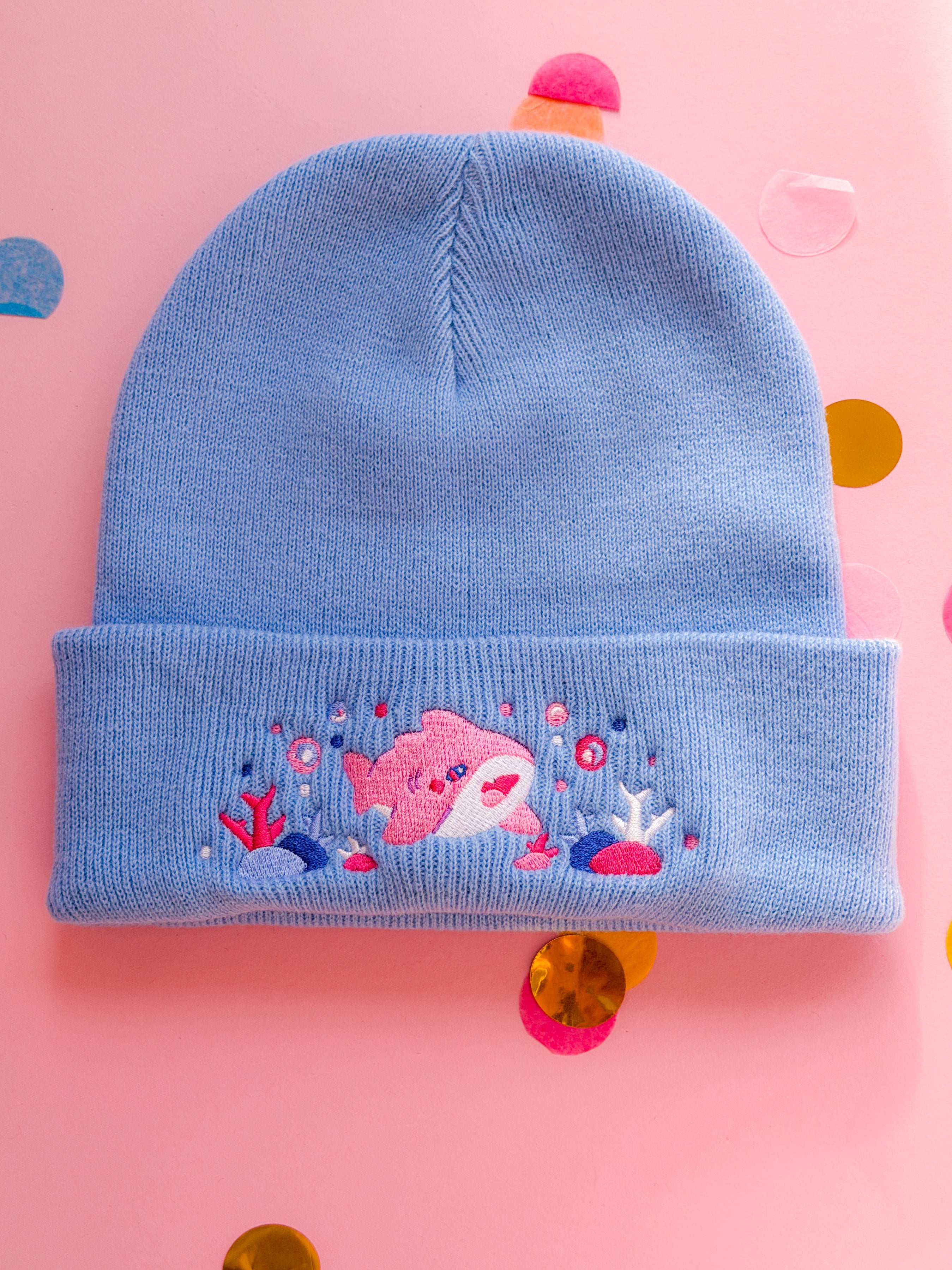 miamouz-happy-shark-beanie-m-tze-hellblau-winter-stick image 2