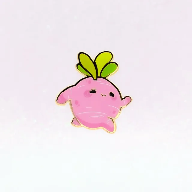 miamouz-joyous-beet-emaille-pin-rote-bete-32x42mm image 1