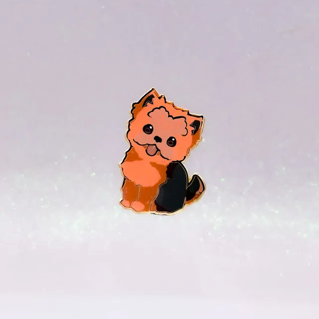 miamouz-yorkshire-terrier-enamel-pin-hund-pastell-27mm image 1
