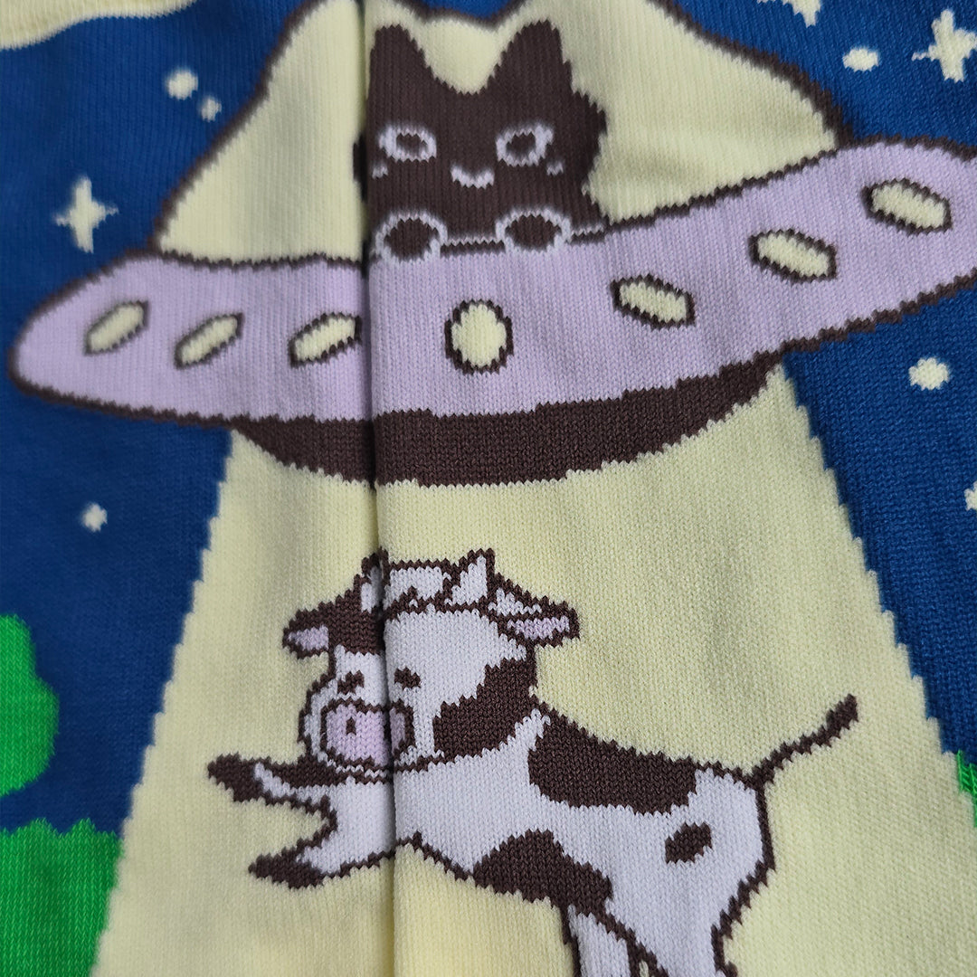katzenjammerpins-ufo-art-socks-socken-baumwolle-38-47 image 2