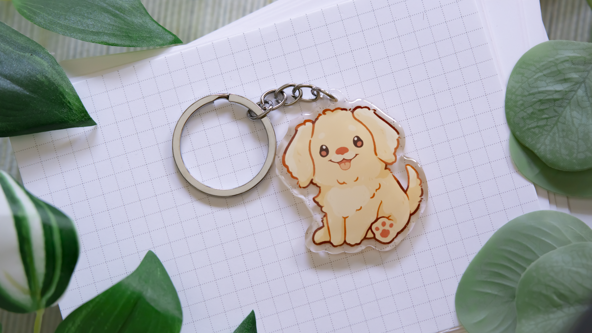 miamouz-golden-retriever-keychain-hund-anh-nger-sand image 3