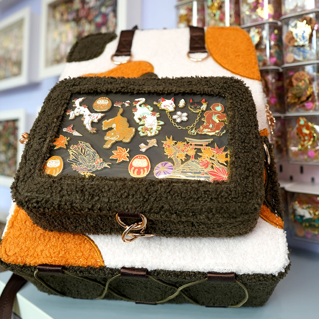 katzenjammerpins-ita-bag-rucksack-calico-front-pocket-wei image 8